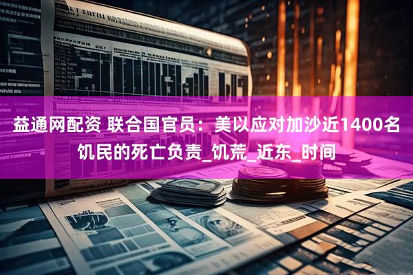 益通网配资 联合国官员：美以应对加沙近1400名饥民的死亡负责_饥荒_近东_时间